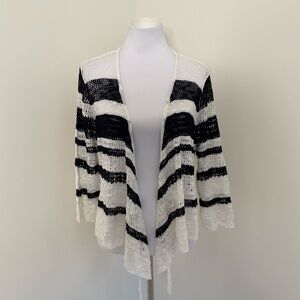 NWT Westport 1962 Striped Knit Women's Cardigan Sweater